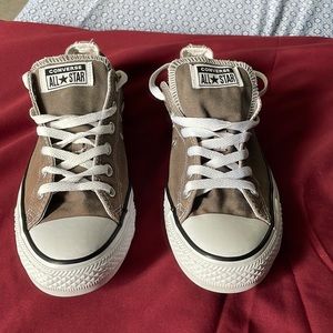Pre-Owned Converse All Star Low Gray/White Sneakers Shoes